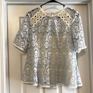 Anthropologie Lace Top